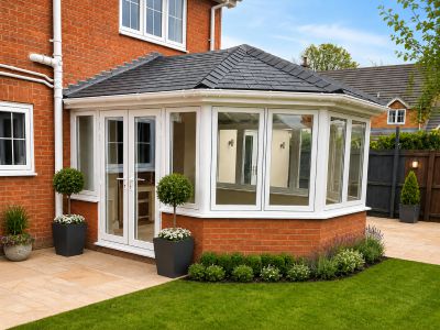 Warm roof conservatory